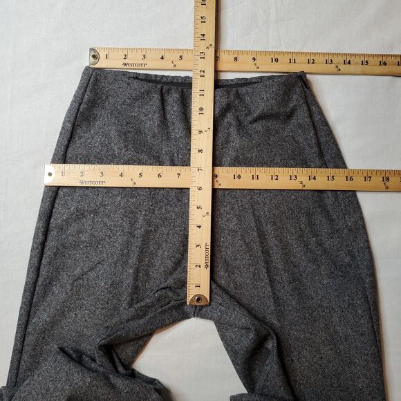 Mango Women's Size XS NWT Brushed Wool Blend Straight Leg Suit Pants Gray - Picture 2 of 8